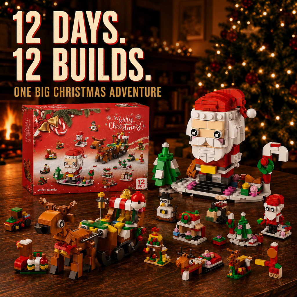 Christmas Advent Calendar Building Blocks