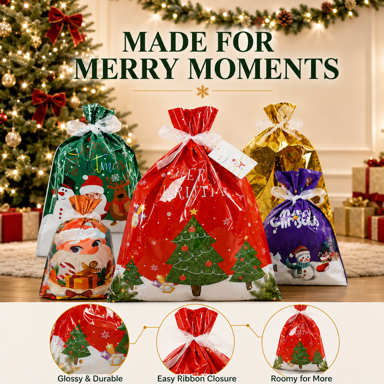 Early Christmas Sale🎊Christmas Gift Packaging Bags