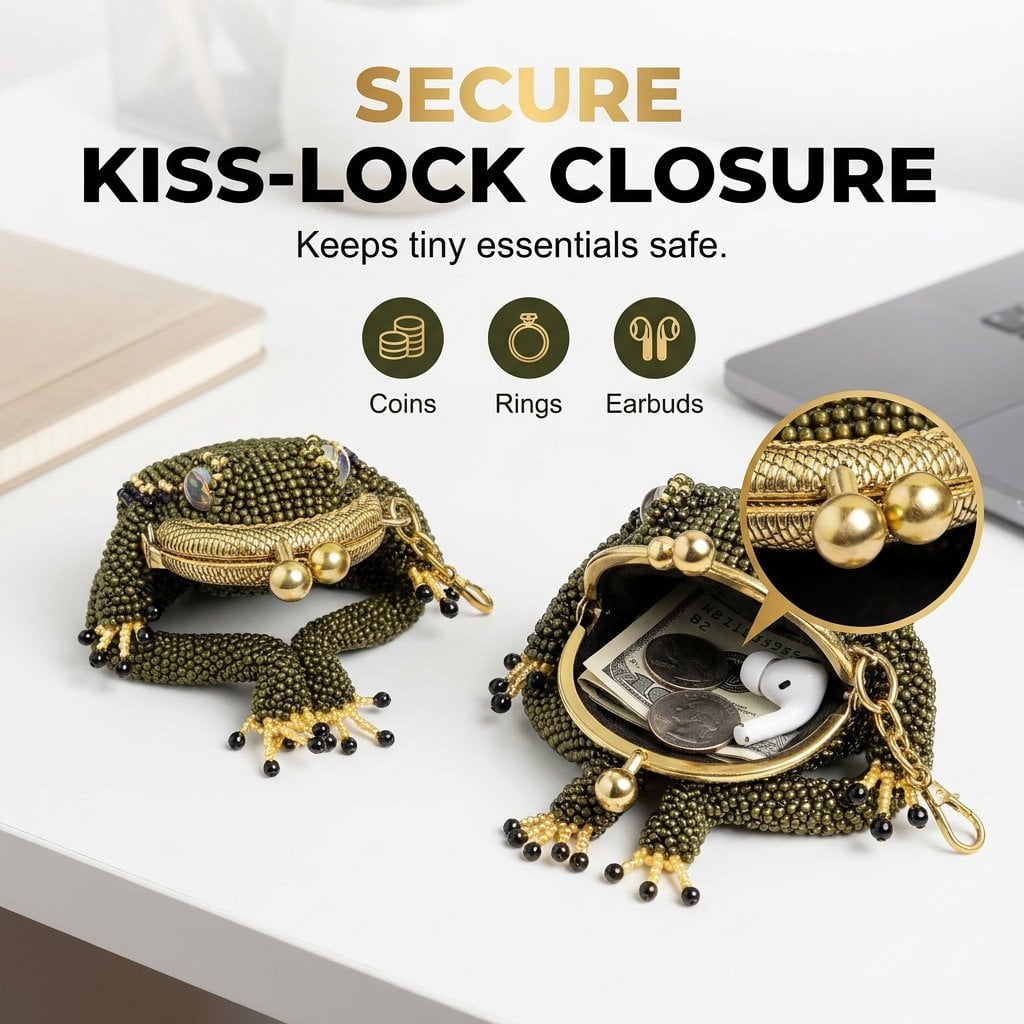 🔥Hot Sale 49% OFF🎁Charming Frog Coin Purse🐸