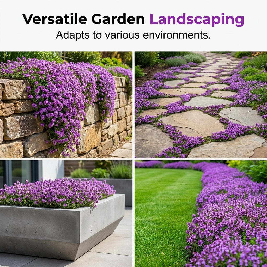 🌸 Creeping Thyme – Colourful Ground Cover Seeds