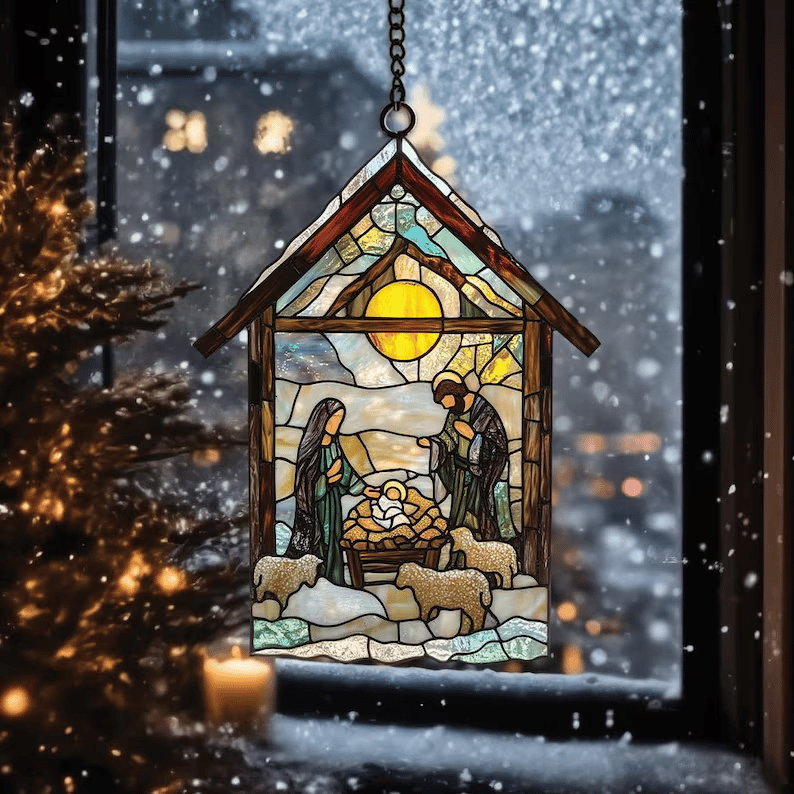 ✝️Nativity Jesus Decoration Suncatcher