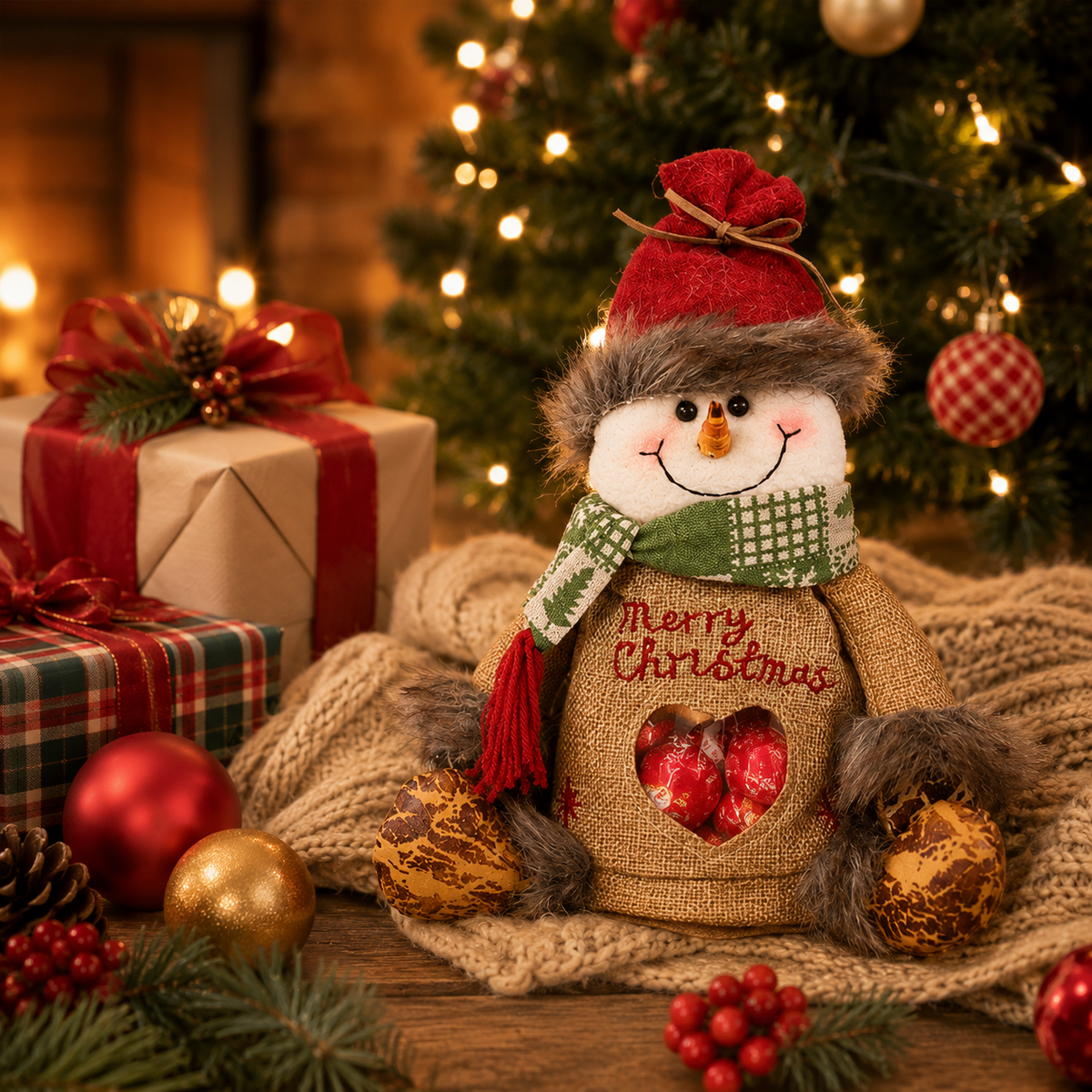 🎁Last Day 49% OFF🎉🎅Christmas Gift Bags Zipper Design