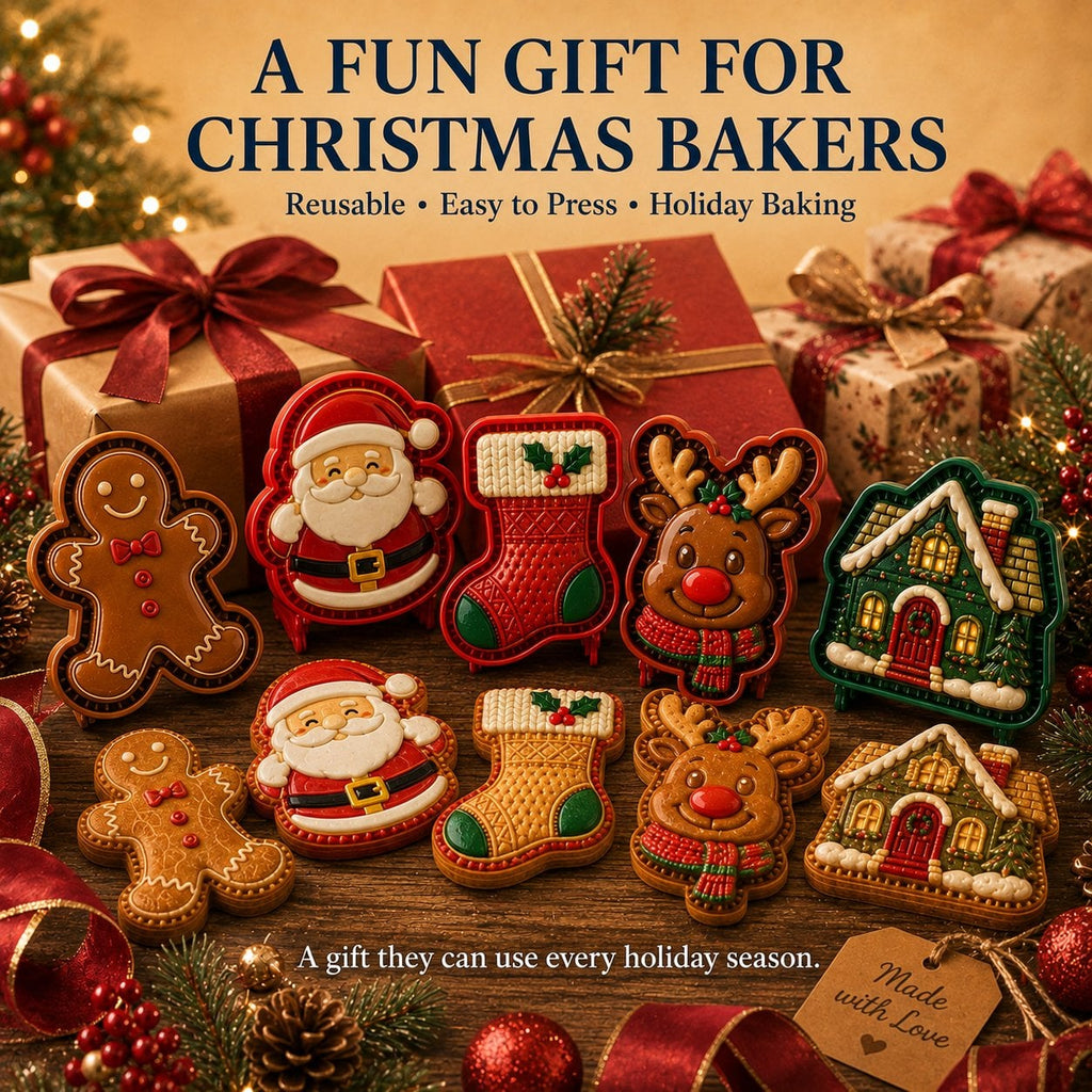 🎄16-Design Christmas Mini Pie Mold Collection | Reusable Embossed Molds for Shaping Detailed Santa, Snowman, Reindeer, Tree & Holiday Pies 🥧✨