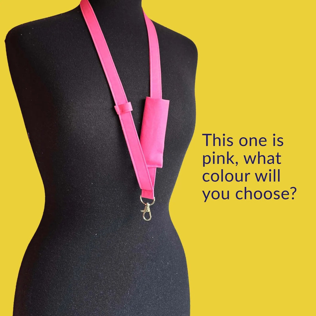 🔥LAST DAY 49% OFF - 👩‍🏫NEW UPGRADED Plain Fabric Pen Lanyards