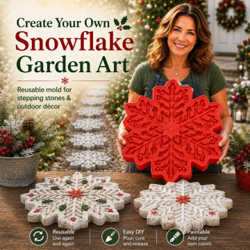 💥Last Day 49% OFF - 🌻 Reusable Sunflower Stepping Stone Mold