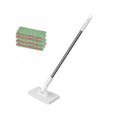 🔥Hot Sale 49% OFF🔥Flat Mop with Stainless Steel Handle, come with Reusable Washable Mop Cloths🏆