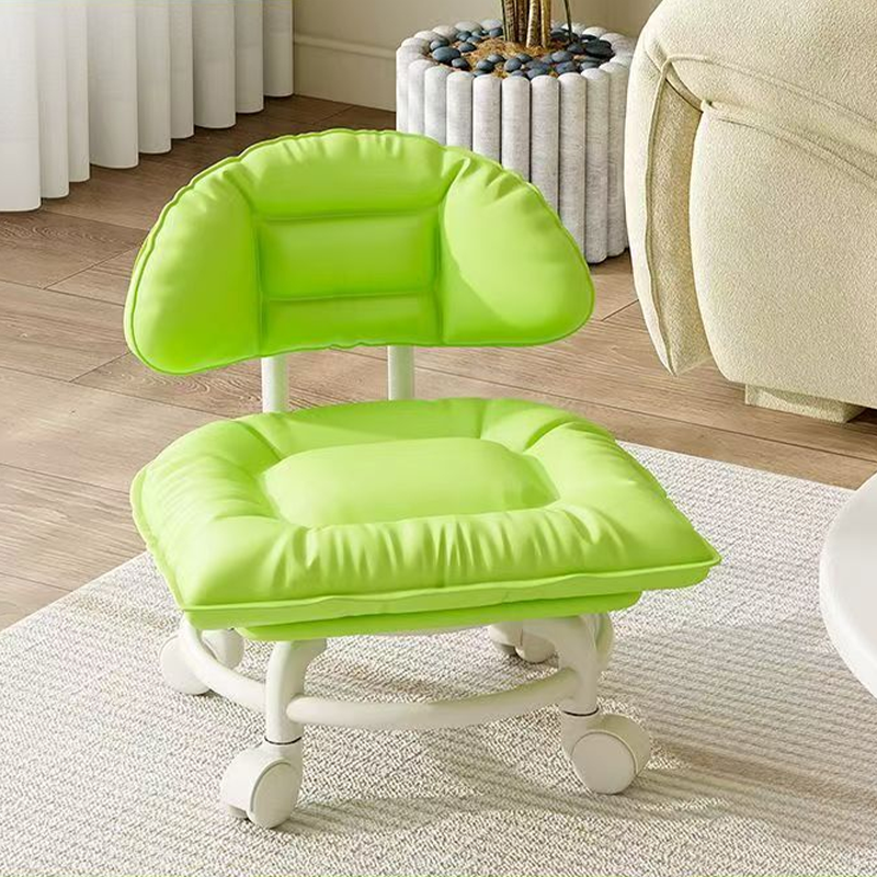 📢49% OFF !! ⏰Rolling Low Stool with Backrest⚙️🪑