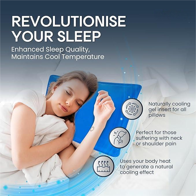 ❄️Hot Summer Sale - 49% OFF⏰Cooling Gel Pillow Mat for Sleeping
