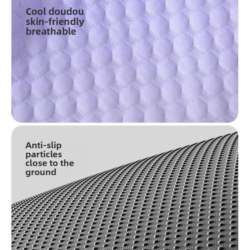 🐶🐱Pet Cooling Pad Mat for Dogs and Cats - Ice Silk Summer Cool Bed Blanket in Gradient Colors, Breathable Soft Sleeping Cushion for Indoor Floors Sofas