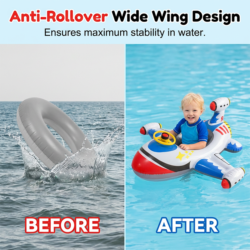 Summer Sale💦Airplane Inflatable Pool Float for Kids