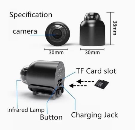 🔥LAST DAY SALE 49% OFF🔥📷 Mini Full HD 4K Security Camera