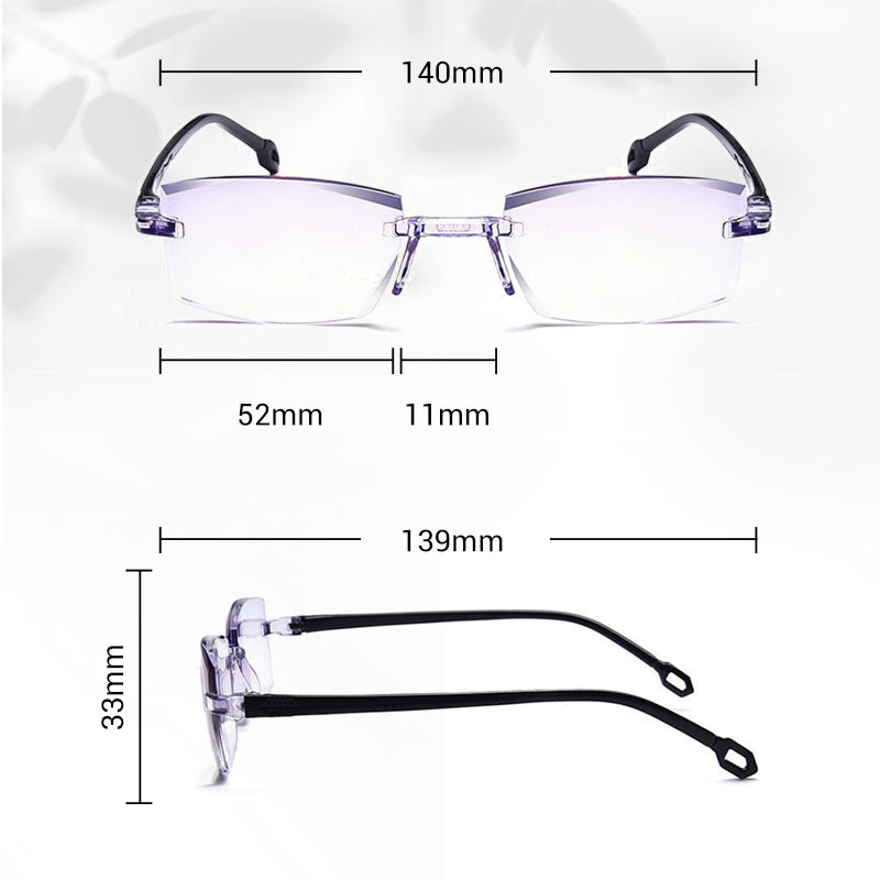 🔥Buy one pair, get one free🔥Stylish reading glasses｜Blue light filter · All-day comfort and crystal-clear vision