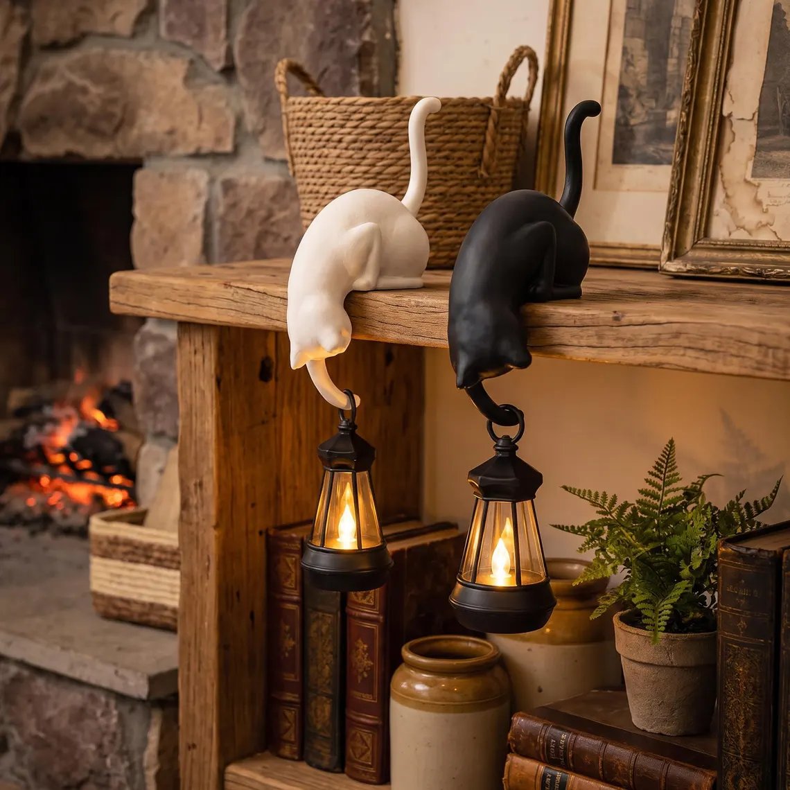 Buy 2 Get 1 Free🐈‍⬛ Cute Cat Hook Shelf Decor