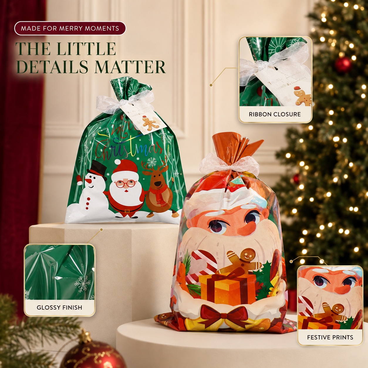 Early Christmas Sale🎊Christmas Gift Packaging Bags