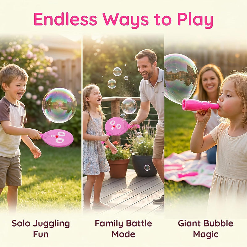 🔥Free Shipping🔥Interactive Bubble Ball Racket Toy for Kids