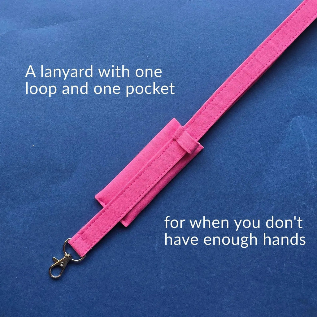 🔥LAST DAY 49% OFF - 👩‍🏫NEW UPGRADED Plain Fabric Pen Lanyards