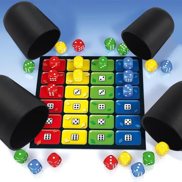 🎄Christmas Hot Sale🔥Fast-Paced Family Dice Game – Roll, Race & Win! 🎲