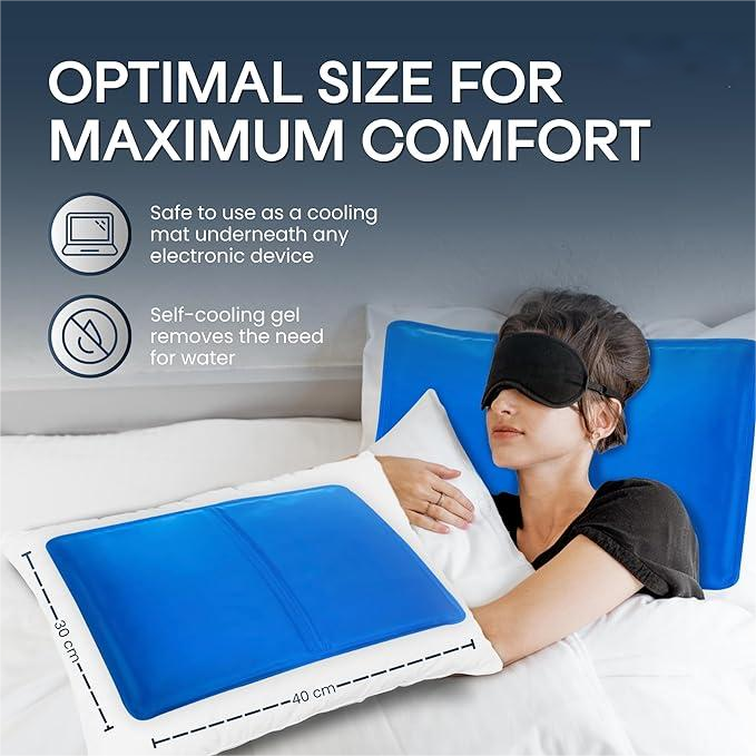 ❄️Hot Summer Sale - 49% OFF⏰Cooling Gel Pillow Mat for Sleeping