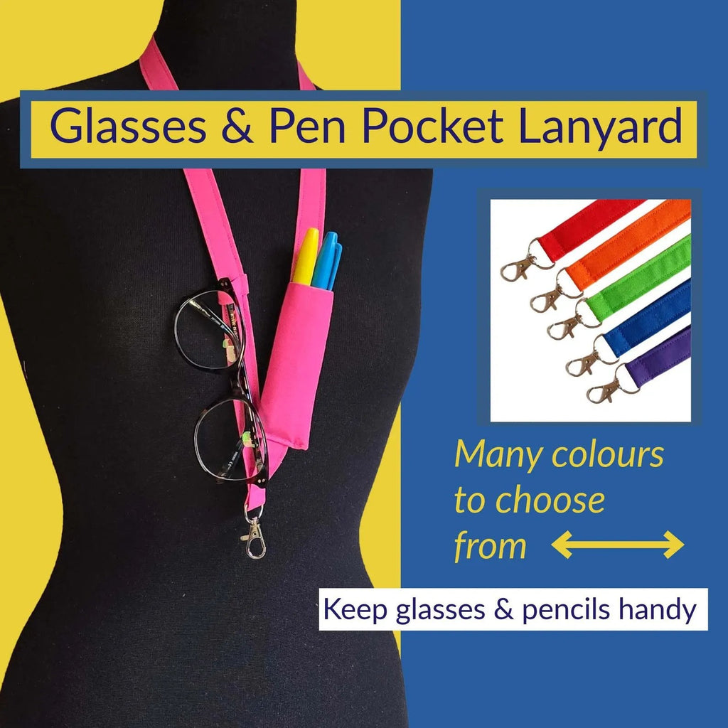 🔥LAST DAY 49% OFF - 👩‍🏫NEW UPGRADED Plain Fabric Pen Lanyards