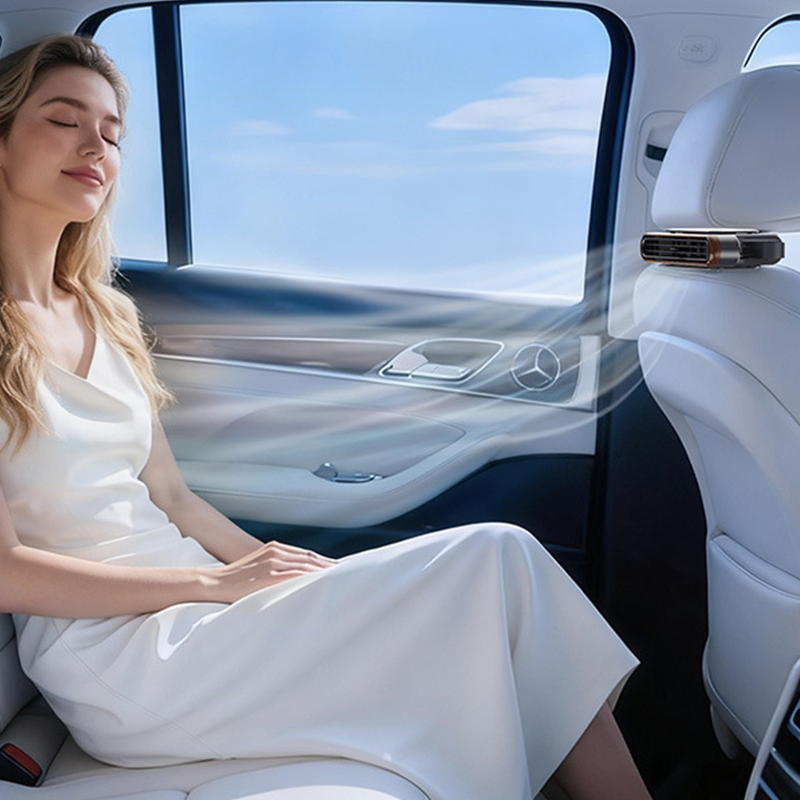 🔥LAST DAY SALE 49% OFF🏆BreezGo™ Car Seat Fan – 3-Speed Clip-On Fan | USB-C Charging⚡for Cars , Golf Buggies & Campervans