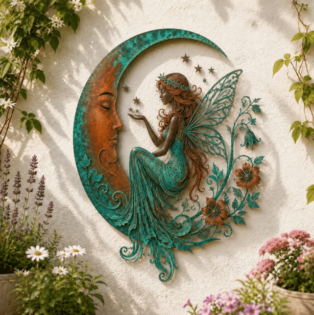 🌜Moon Fairy Wall Decor🧚