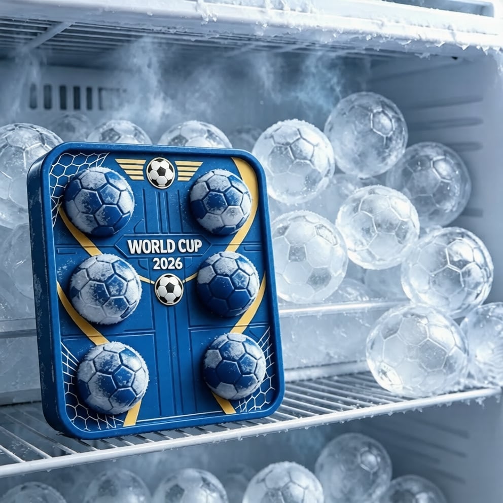 🔥Last Day 49% OFF🔥 - Soccer Ice Ball Mold Set❄️