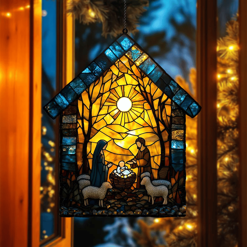 ✝️Nativity Jesus Decoration Suncatcher