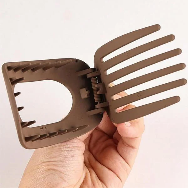 Elegant Matte Solid Color Hair Clip（4 pcs）