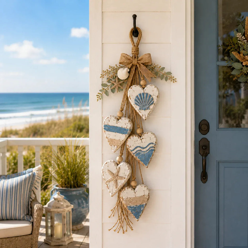 🍂🤎Hanging Heart Wall Decor -  💡A Cozy Touch For Your Home