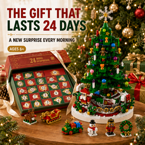 Christmas Advent Calendar Building Blocks