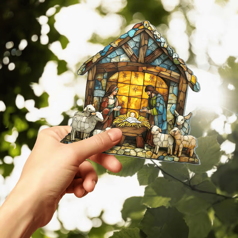 ✝️Nativity Jesus Decoration Suncatcher