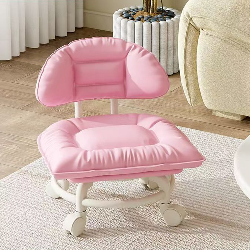 📢49% OFF !! ⏰Rolling Low Stool with Backrest⚙️🪑