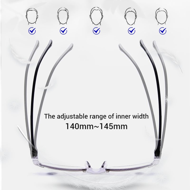 🔥Buy one pair, get one free🔥Stylish reading glasses｜Blue light filter · All-day comfort and crystal-clear vision