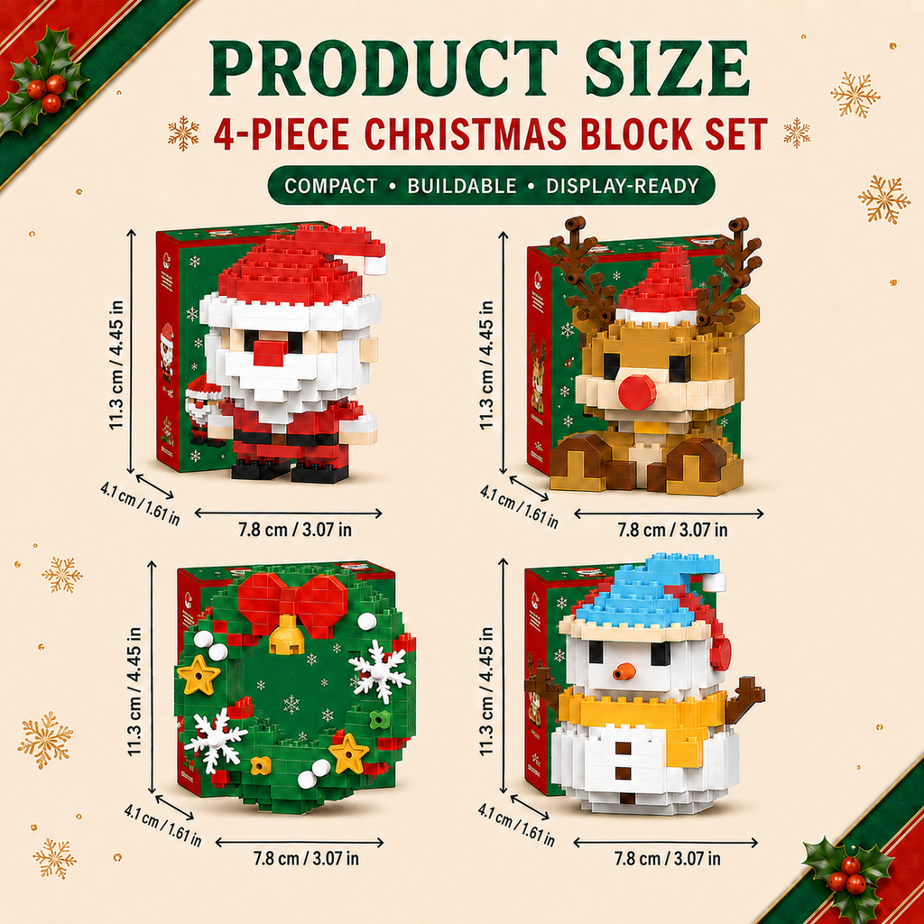 Christmas Advent Calendar Building Blocks