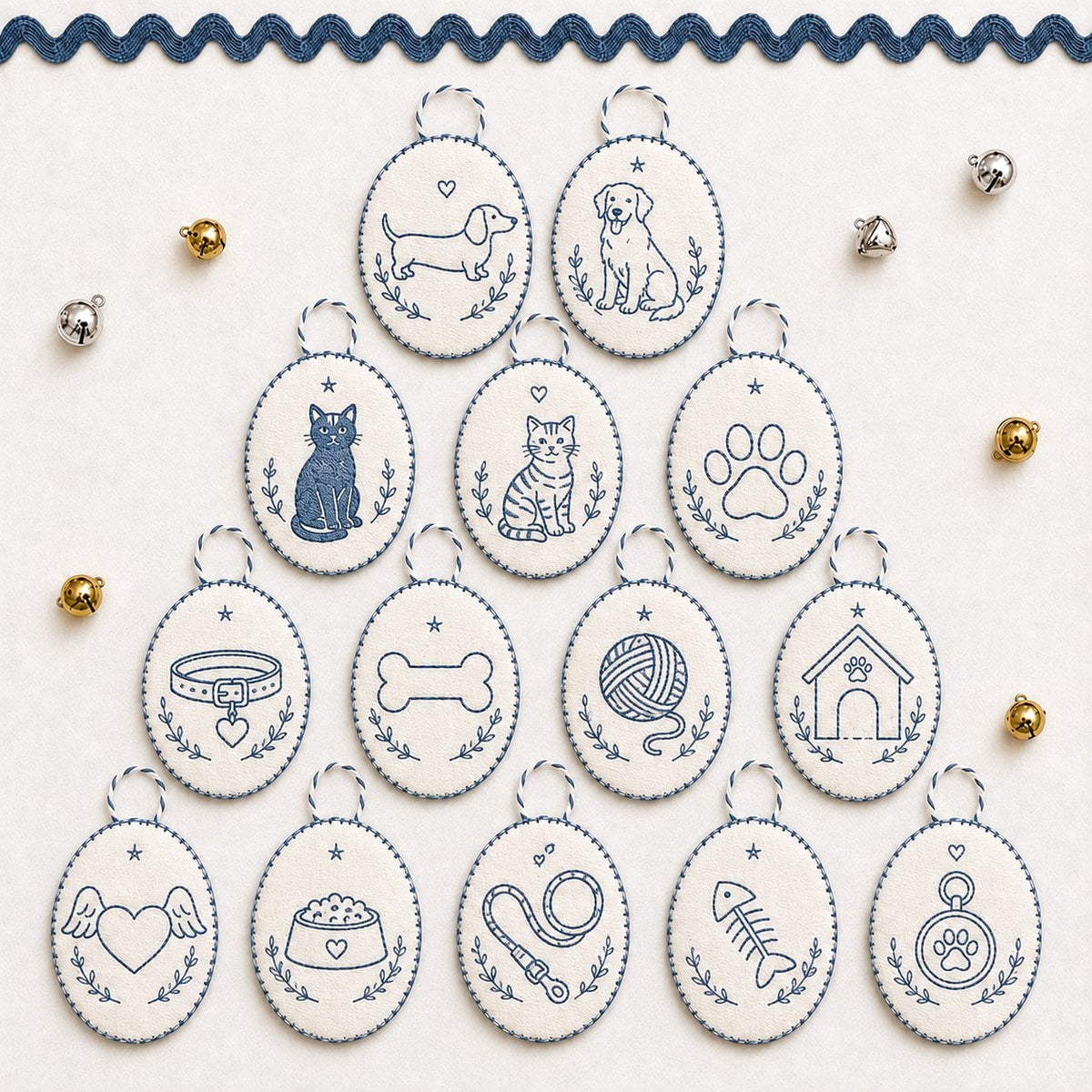⏳ 49% OFF – 🧵Beginner-Friendly DIY Heirloom Oval Embroidery Ornament Kit Collection | Complete Kit with All Tools & Step-by-Step Guide Included 💕