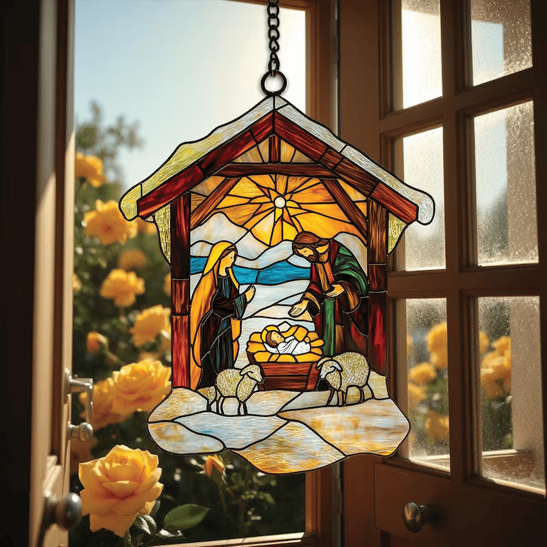 ✝️Nativity Jesus Decoration Suncatcher